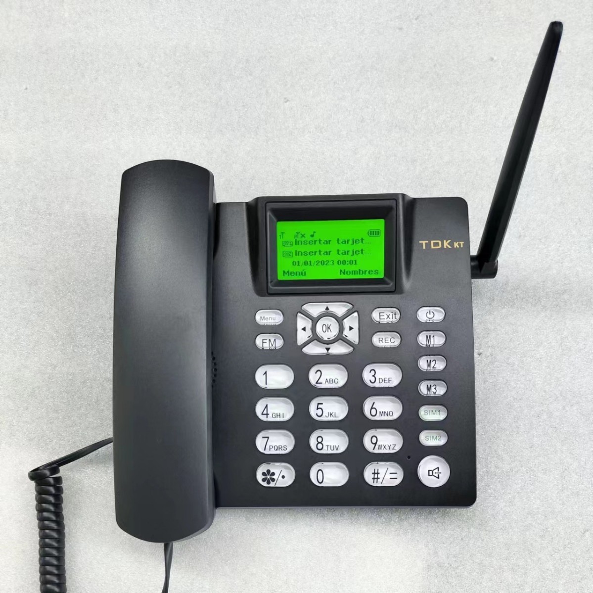 GSM wireless 2G card phone mobile Unicom supports multi-language SIM dual-card home fixed-line landline