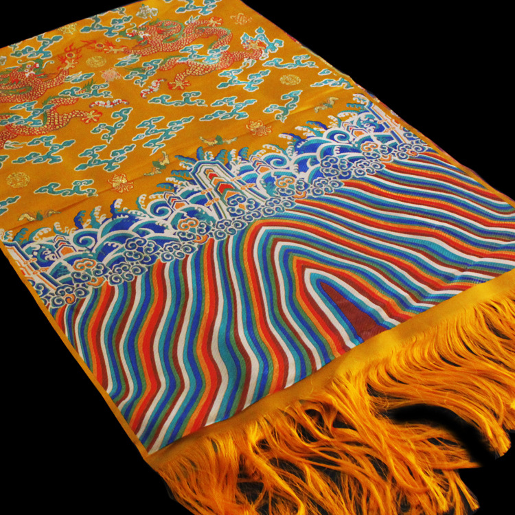 Hada colorful dragon Hada Xizang silk and satin bar gift woven gold five-color Hada thick Xizang jewelry