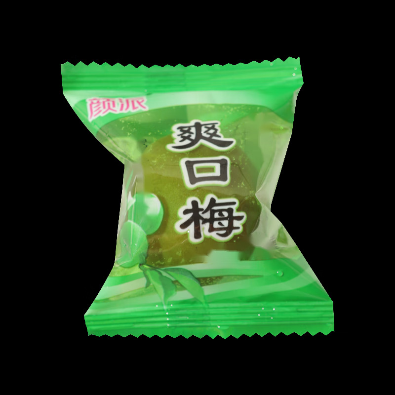 Yan pie crisp green plum green crisp plum refreshing plum snack dried fruit candied crisp plum 1