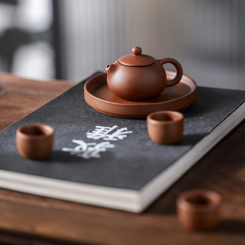 Kids Play House Tea Set Smoke Mini Fingertip Pot Tea Pet Ornaments Boutique Tea Table Accessories