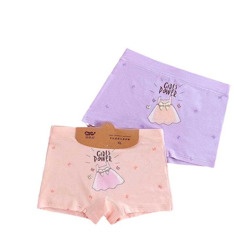 Underwear Made of Pure Cotton and Modal, Boys and Girls Boxer Briefs, Baby and Children's Boxer Shorts, Cartoon Anime Underwear