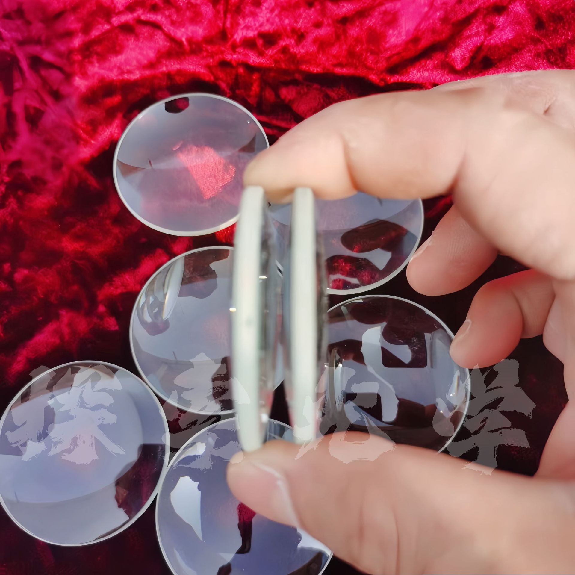 Factory Direct Sales Magnifying Glass Lens 3~10X Optical Glass Telescope Microscope Magnifying Lens Jewelry Mirror