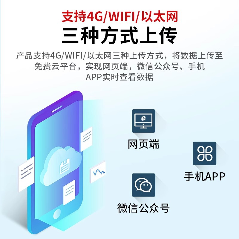Data Collector 4G Wireless Mobile Phone Remote Monitoring Data Real-time View WIFI Network Port Network Number Collector