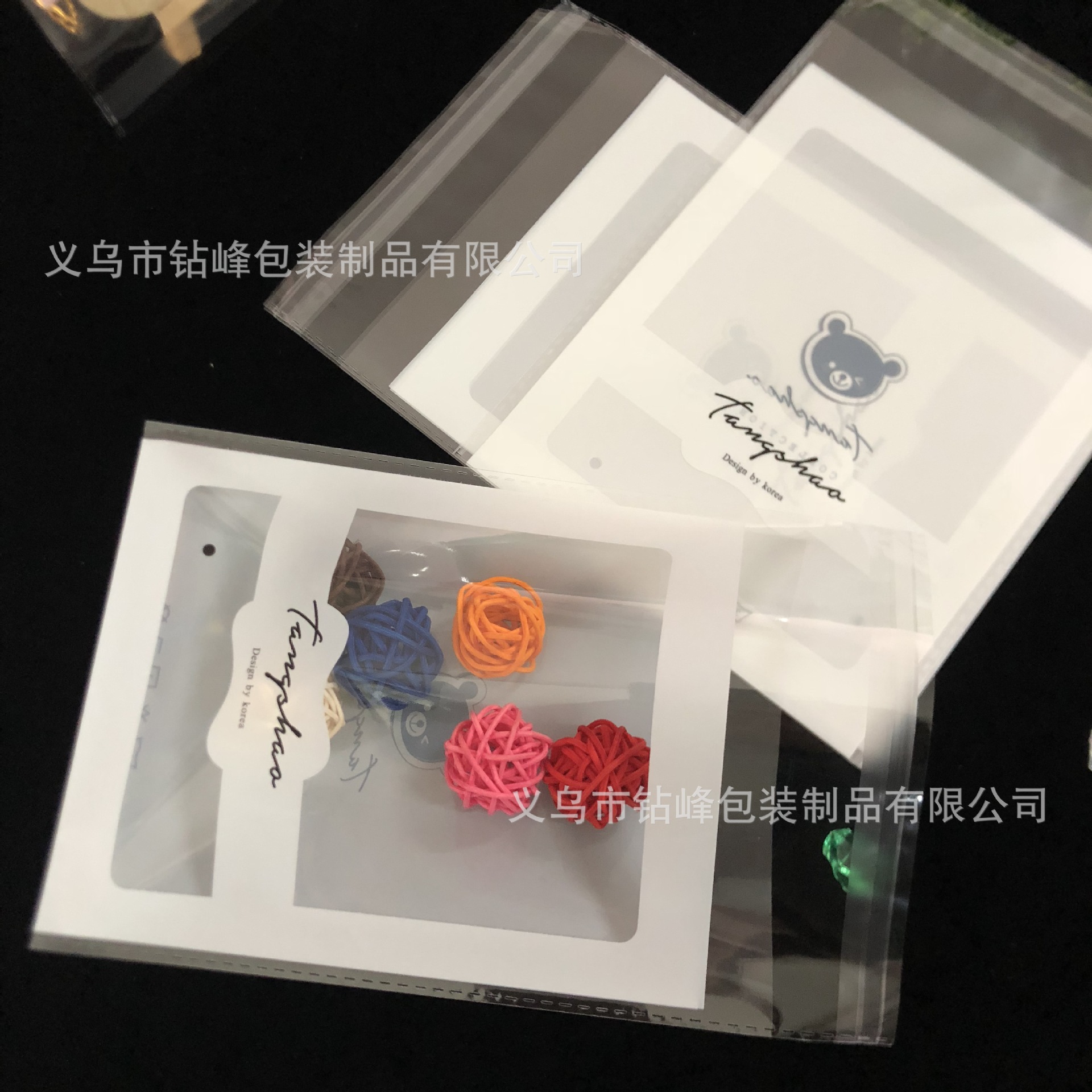 в наличии 17 * 30 OPP пластиковая прозрачная печатная самоклеящаяся сумка упаковка для детской одежды нижнего белья леггинсы оптом