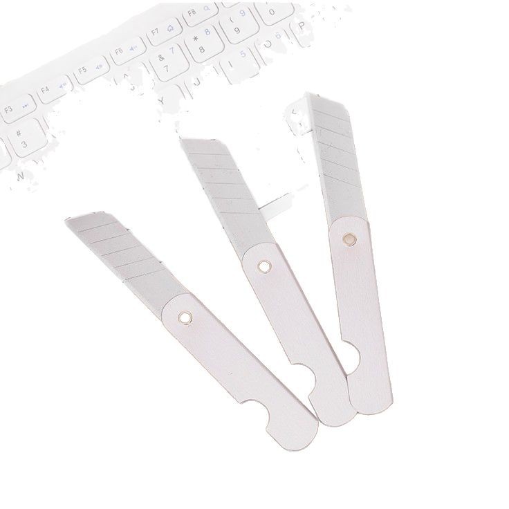 All-metal Folding Knife Large-size Small Knife Paper Cutting Knife for Primary School Students Pencil Cutting Knife Iron Knife Nostalgia