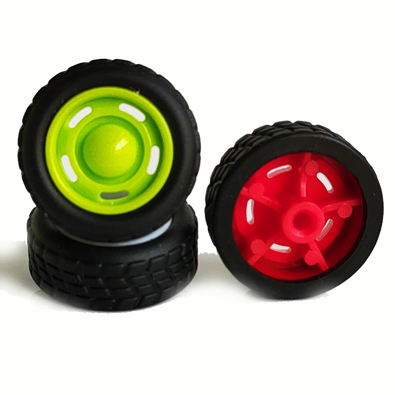 1820mm Plastic Wheels, Injection-Molded Wheels, Toy Car Tire Accessories, Bulk Wholesale, Soft Wheels, Leather Wheels, Mini Ultra-Light