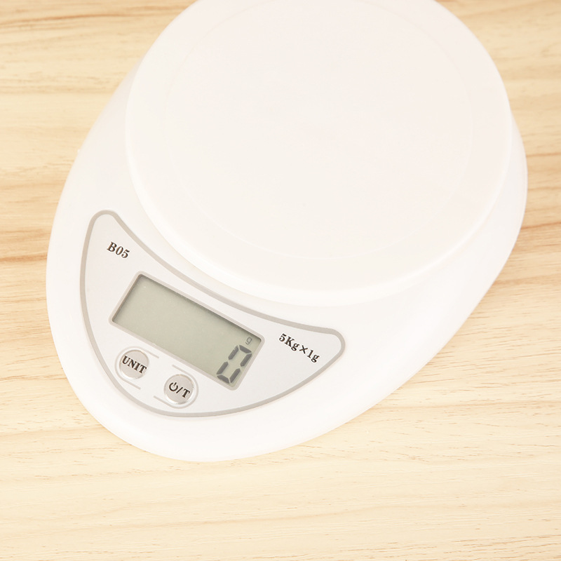 B05 kitchen electronic scale high precision food baking scale small tea scale 5kg household small gram scale wholesale