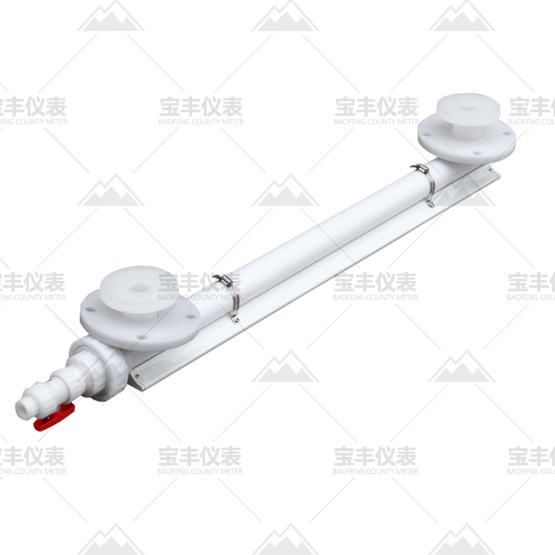 Pp/Pvc Magnetic Flip Plate Anti-Corrosion Water Level Gauge Acid and Alkali Corrosion Resistant Magnetic Flip Plate Level Gauge Customization Manufacturer