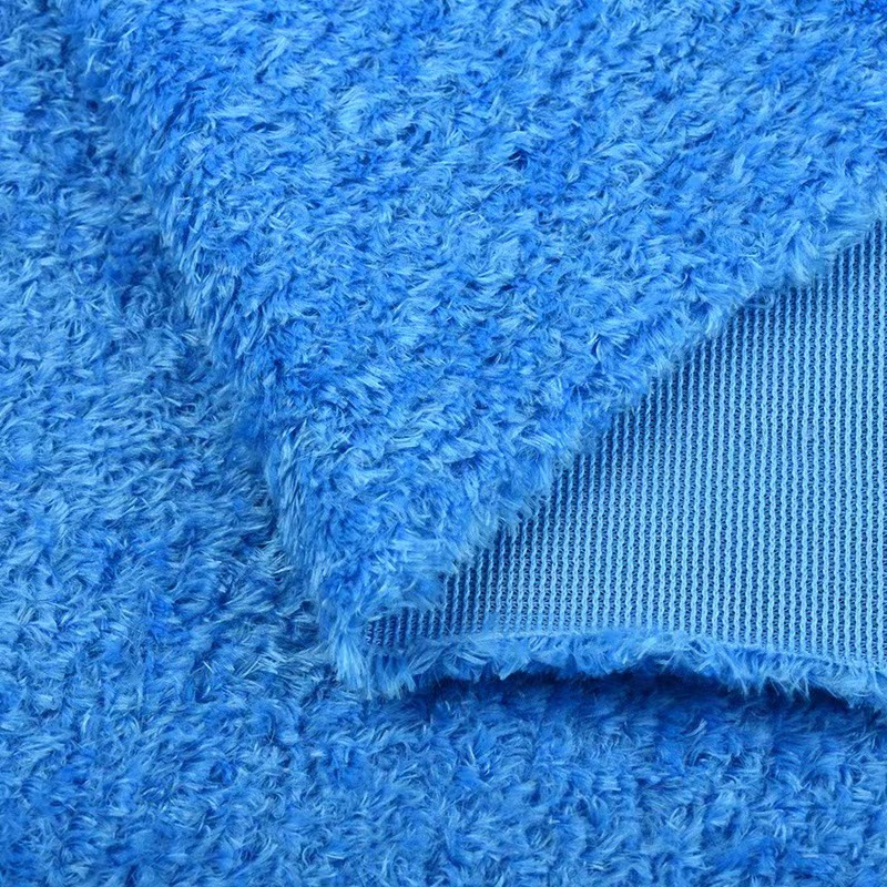 Manufacturer's Ready Stock 7mm Fine Velvet Spray Velvet Curly Velvet Clothing Luggage Toys Doll Plush Fabric