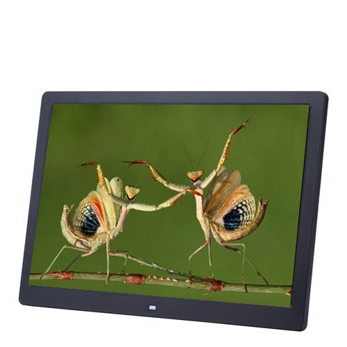 Cross-Border dedicated 10/12/15 inch digital photo frame elevator wall hanging advertising machine video player electronic photo album