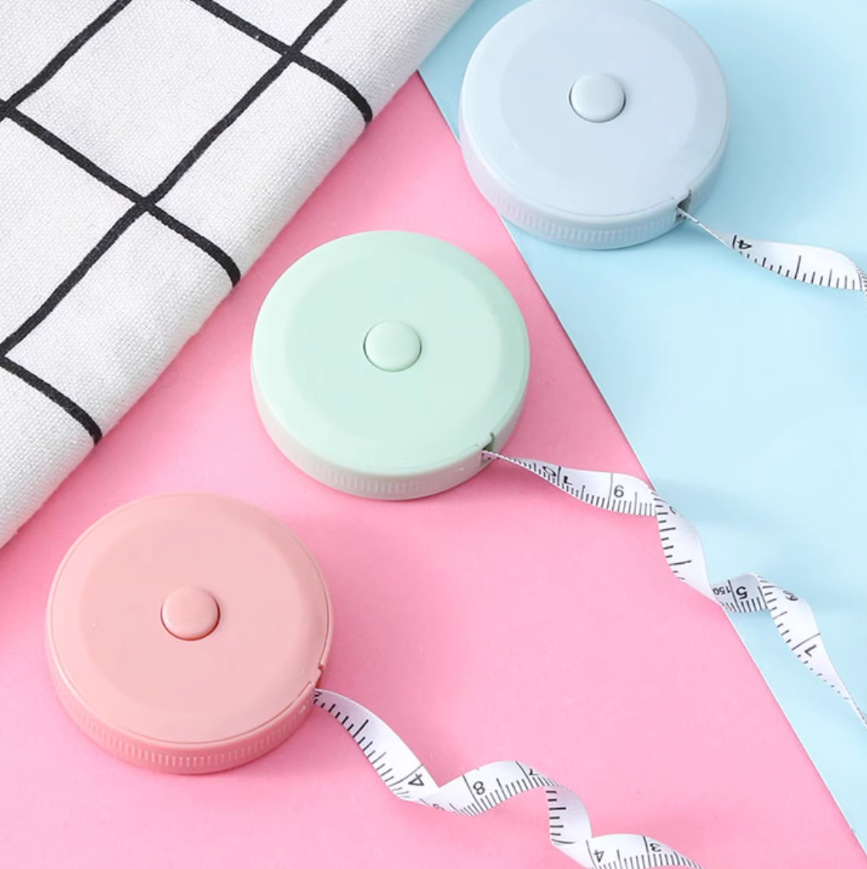 мини рулетка, многофункциональная, 1.5 м, для измерения талии и груди