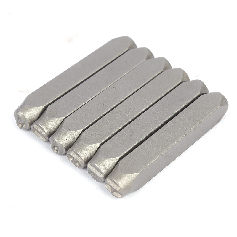 Factory spot wholesale 6mm8mm digital steel number blue box English steel alphanumeric letters steel seal