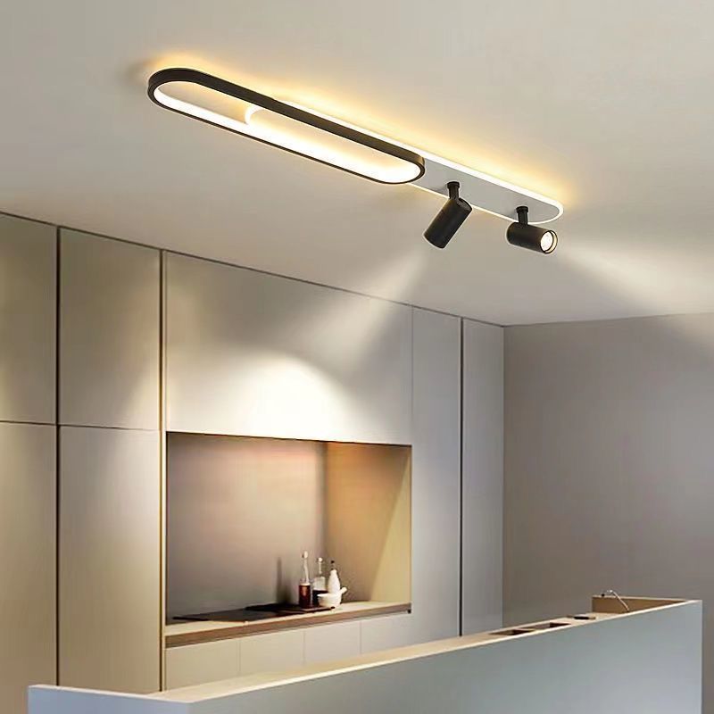 Aisle Light Corridor Light Rectangular Led Ceiling Light Modern Minimalist Scandinavian Living Room Light Study Entrance Light