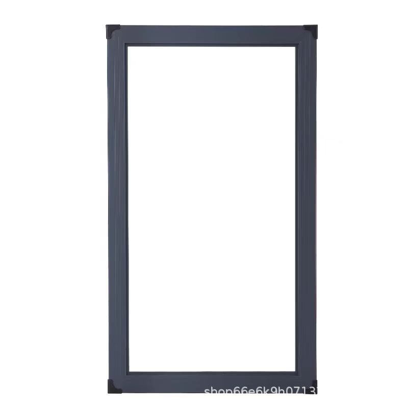 Aluminum Alloy Screen Window Push-Pull Anti-Rat and Anti-Mosquito Screen Net Self-Installed Household Stainless Steel Mesh Screen Window Plastic Steel Universal