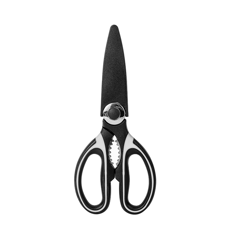 Thickened kitchen scissors wholesale strong chicken bone scissors household stainless steel panda scissors big scissors multi-functional food scissors