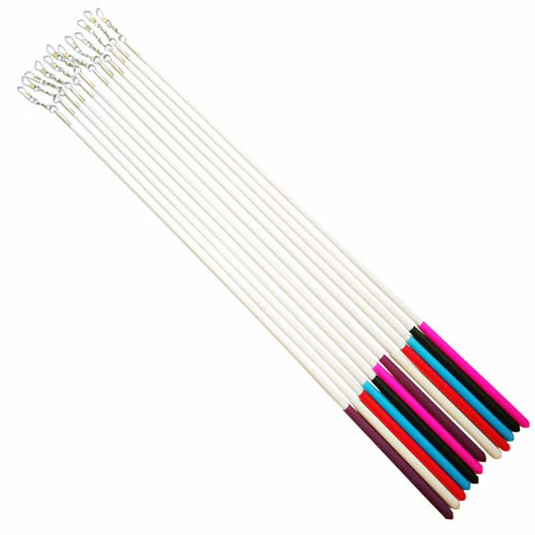 Ribbon glass fiber reinforced plastic large Rod 60cm Copper head tapered baking varnish thick rod white paint does not stick to the hand environmental protection