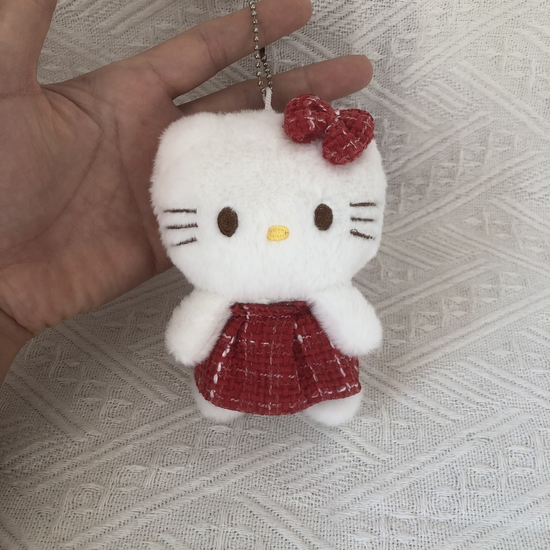 Plush Toy Doll Cute Cute Kitten Pendant Chanel Style Kitten Bag Pendant Keychain Doll