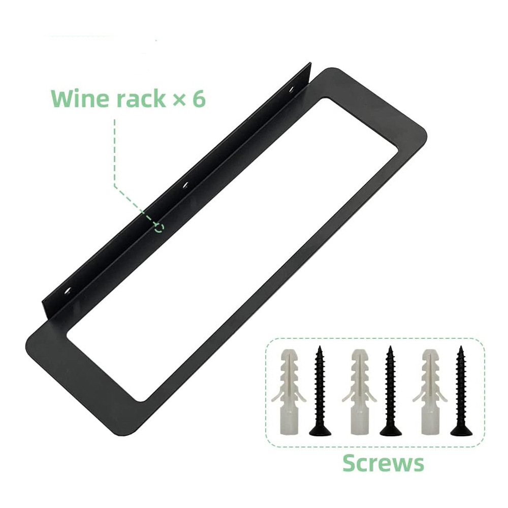 Pesaro Amazon Independent Station Hot Iron Wine Rack Wall Hanging Wine Rack Simple Modern Can Do Multi Color