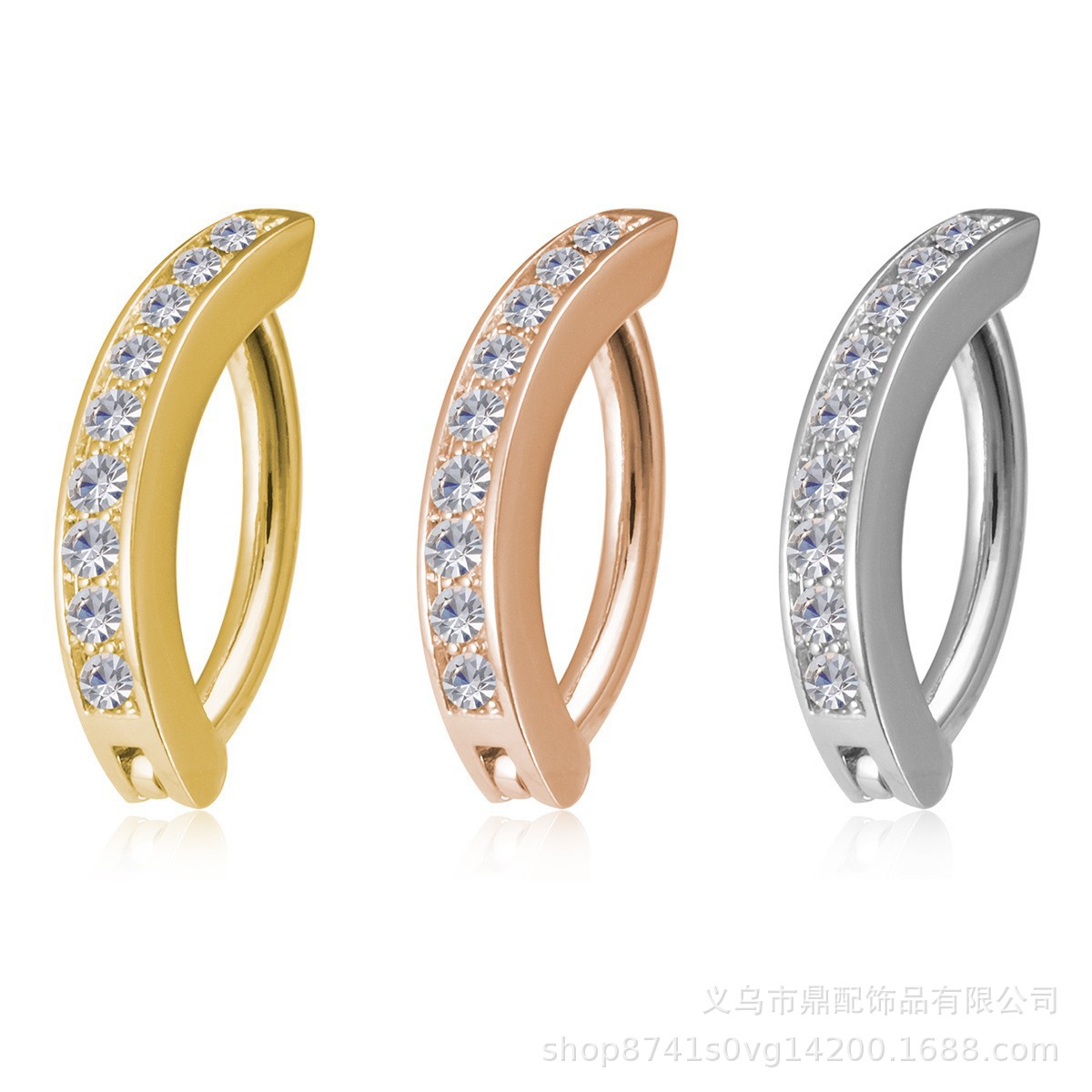 Простые и популярные микропавированные циркониевые пупочные ногти, кросс-бодер персонализированные изысканные кнопки для пупка, европейские и американские сексуальные аксессуары для пупка