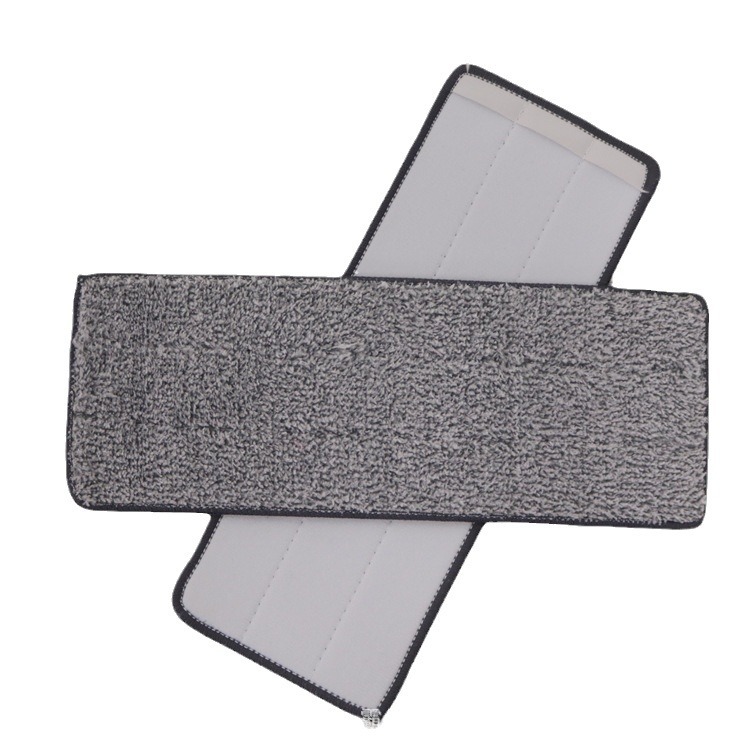 Flat Mop Cloth Scraper Replacement Cloth Hug-on Cloth Plain Mop Fine Fiber Mop Head