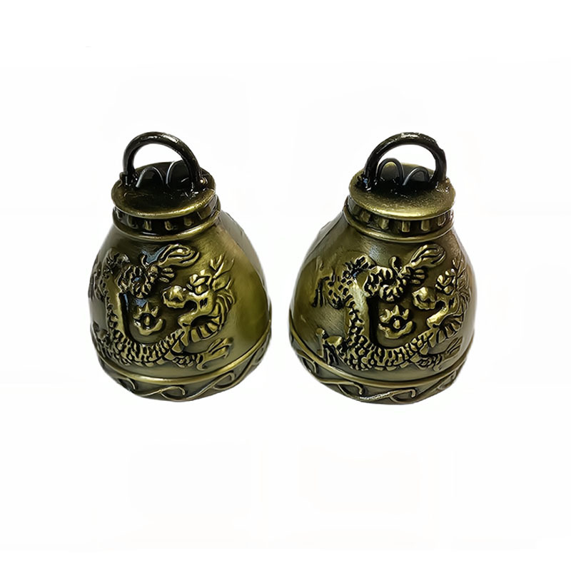 Antique retro wind chime car pendant Bell key bag decoration creative metal scenic tourism gift