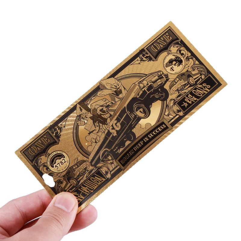 Factory supply pet gold foil commemorative coins exquisite color printing US dollars foreign coins collection commemorative banknotes customization