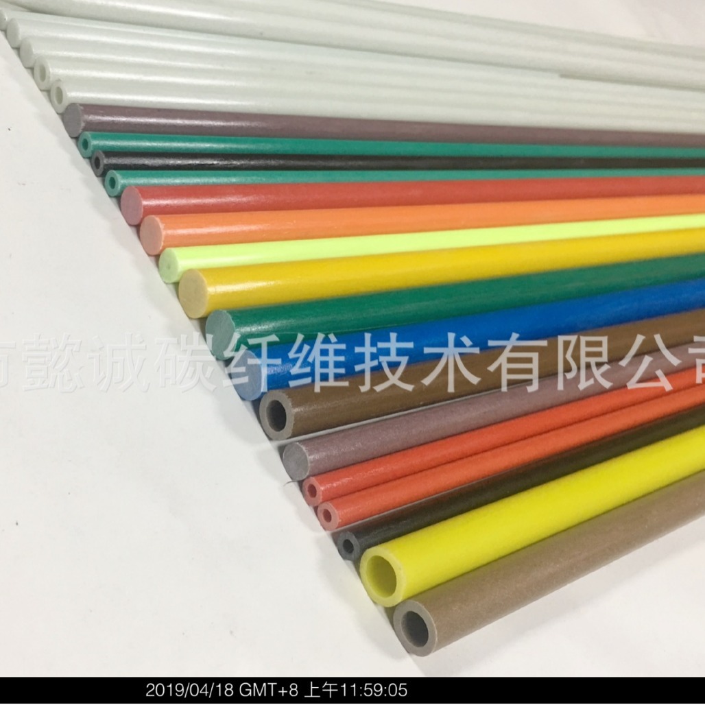 Factory Direct supply 1-22mm small arch shed bracket glass fiber rod instead of bamboo high toughness solid fiber rod