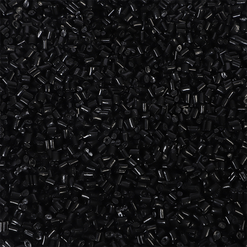Factory Direct Supply LDPE Black High Pressure Recycled Plastic Particles Film Blowing Injection Molding Foam Tube Masterbatch PE