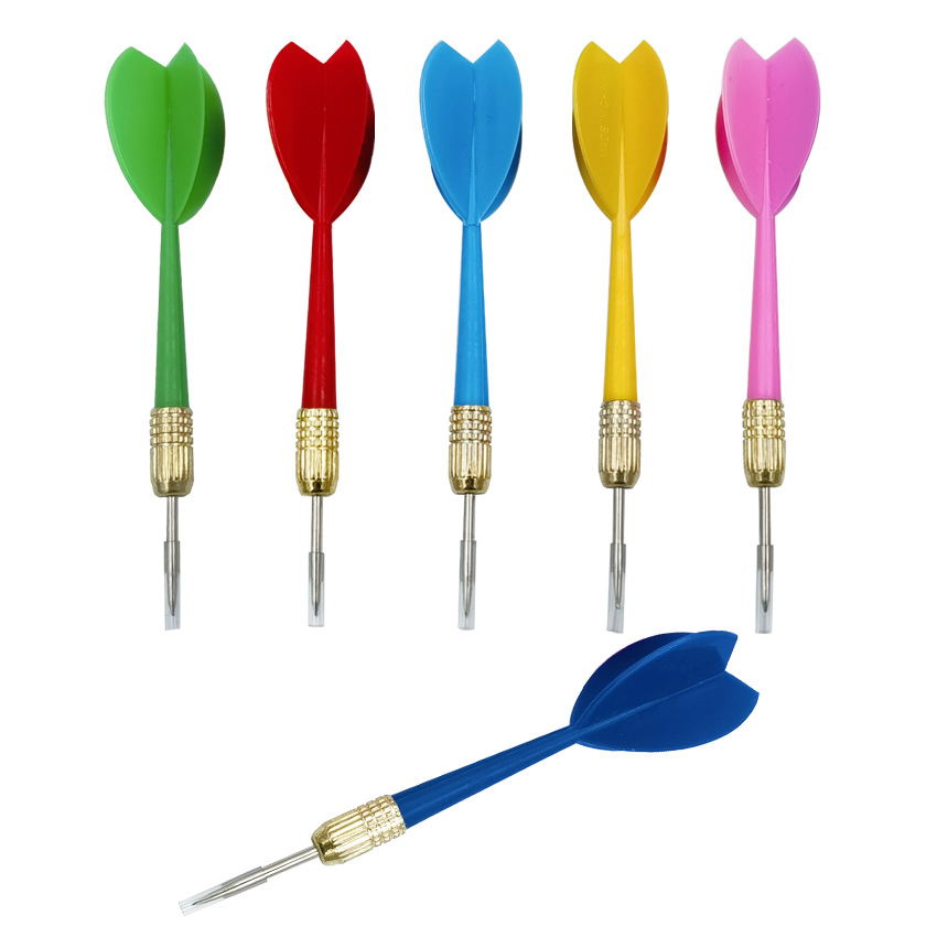 Spot leisure entertainment 6G conjoined dart needle flying standard balloon dart needle target plate Temple Fair one durable