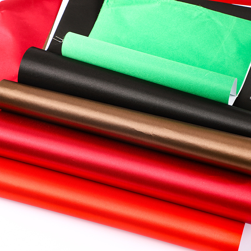 Сатиновая композитная ткань 80г, для подарочных коробок, упаковки чая, лунян