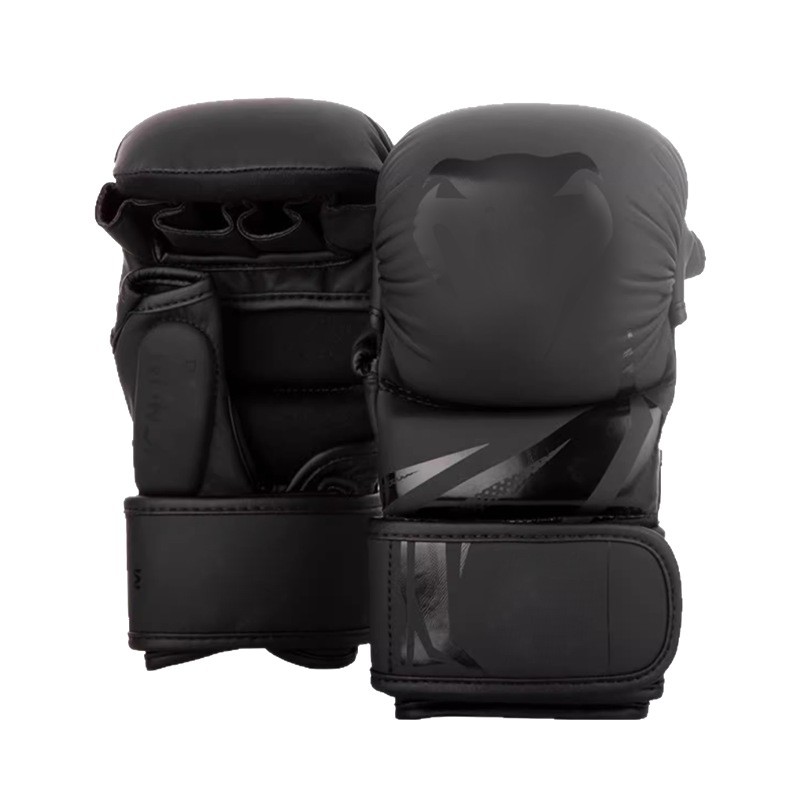 High-Quality Thickeneded and Wear-Resistant Mma Half-Finger Combat Training Pu Leather Protective Comfortable and Comfortable Boxing Gloves