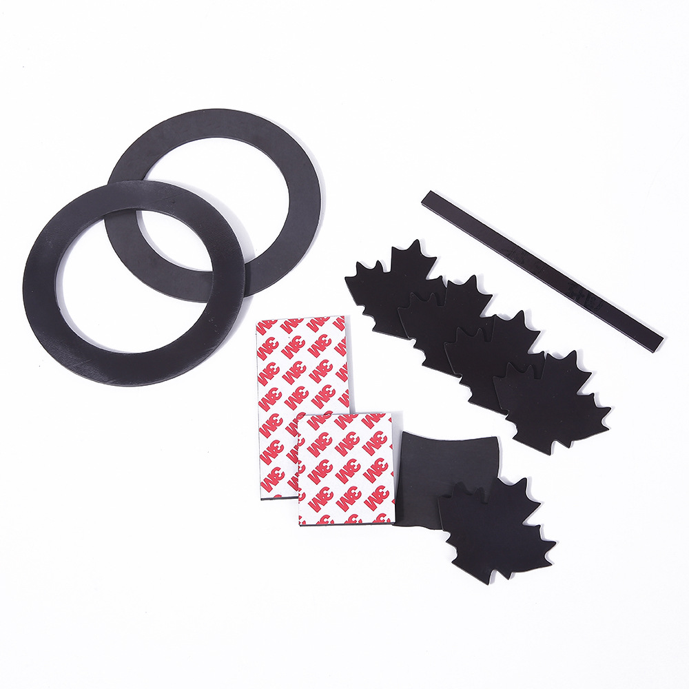 Cuttable Rubber Magnetic Single-Sided Soft Magnetic Strong Adhesive Self-Adhesive Soft Magnetic Refrigerator Magnetic Magnetic Material Magnet