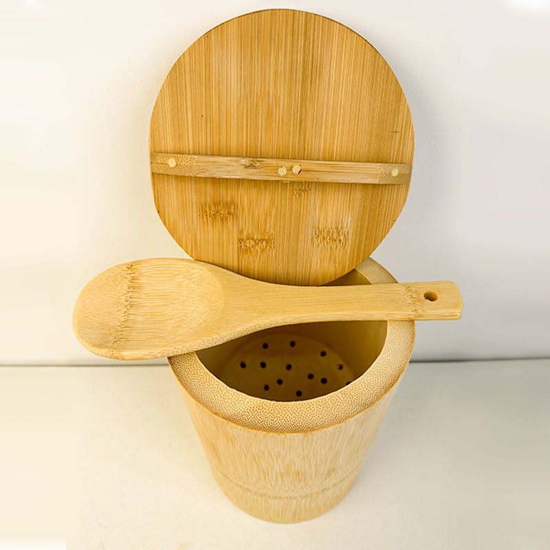 Bamboo Tube Steamed Rice Bucket, Hand-Made Steamed Rice, Bamboo Tube Steamed Rice, Bamboo Tube Rice, Bamboo Steamer, Household Whole Bamboo Rice Bucket