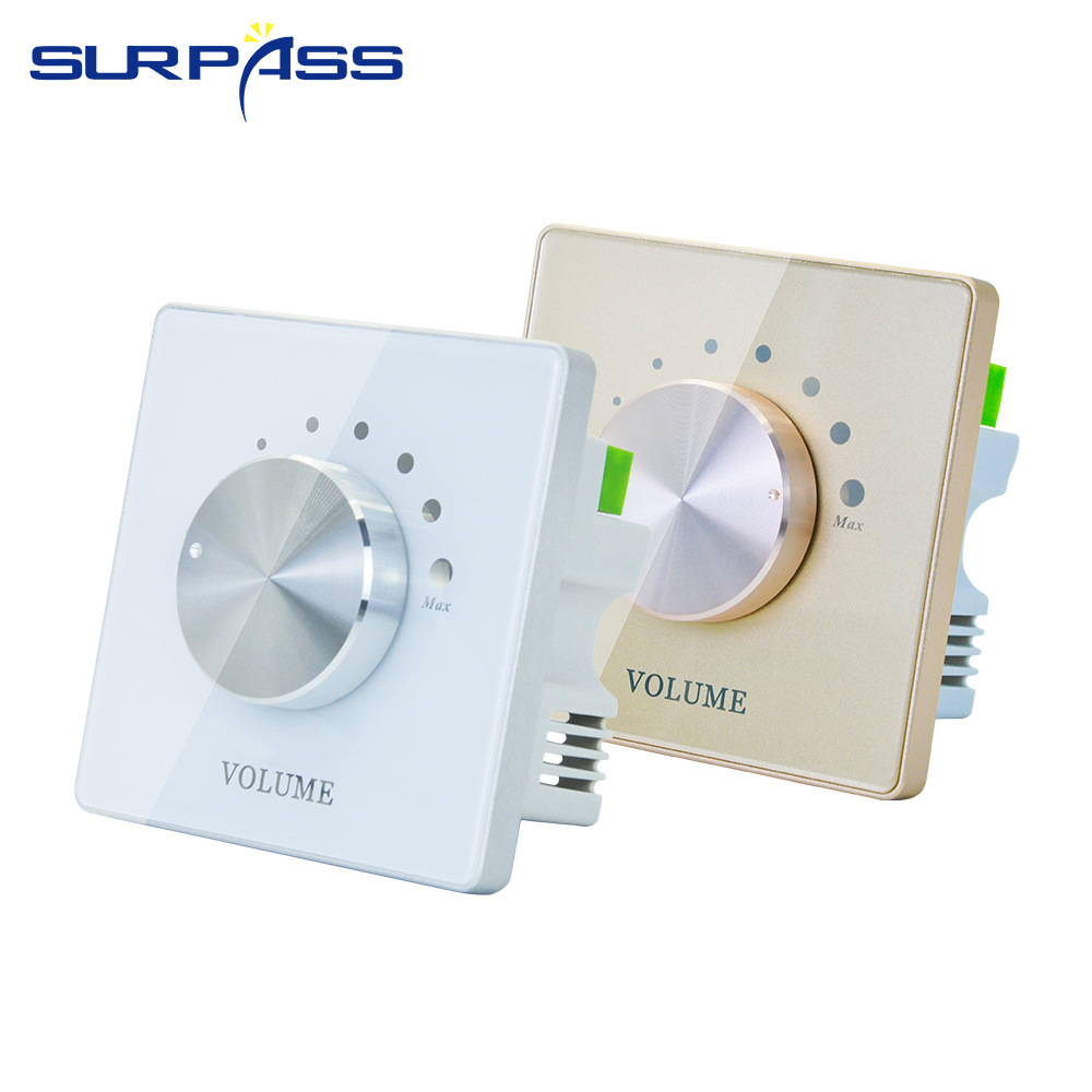 Fixed resistance tuning switch, 2.5D glass mirror, seven-speed control, two-channel/single-channel speaker channel control