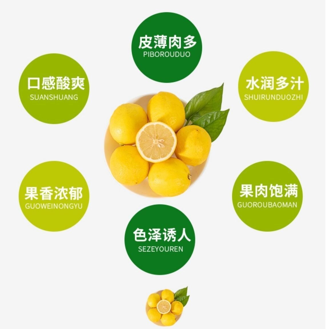 Sichuan Anyue Yellow Lemon Fresh Lemon Wholesale Milk Tea Shop Lemon Fresh Seasonal Fruit Whole Box Wholesale