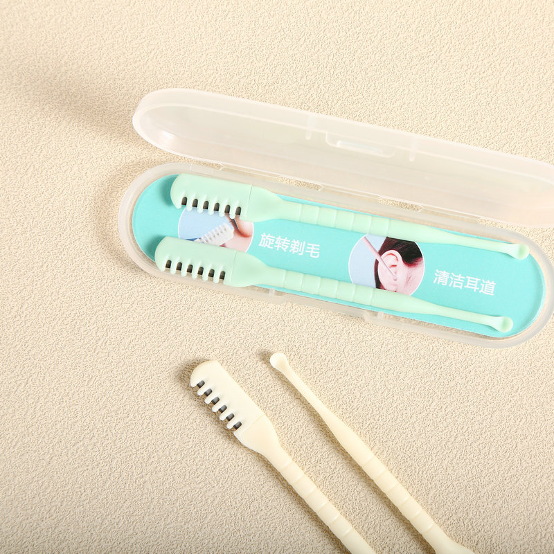 Double nose hair knife Shaver manual rotation shaving hair trimmer clean nose hair artifact hair trimmer spot