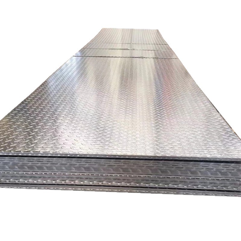 Q235B Hot-Dip Galvanized Patterned Steel Plate 3Mm-6Mm Available in Stock, Complete Specifications, Direct Delivery from Stock