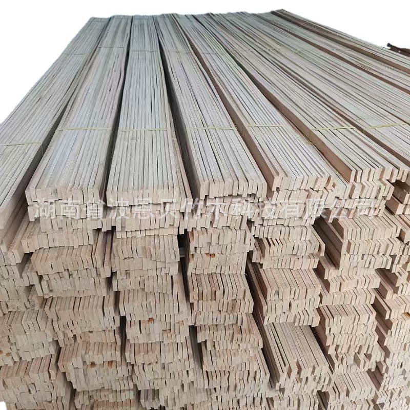 Fine planed carbonized drying natural color bamboo strips bamboo floor strips bamboo strips bamboo square strips bamboo strips birdcage strips factory wholesale