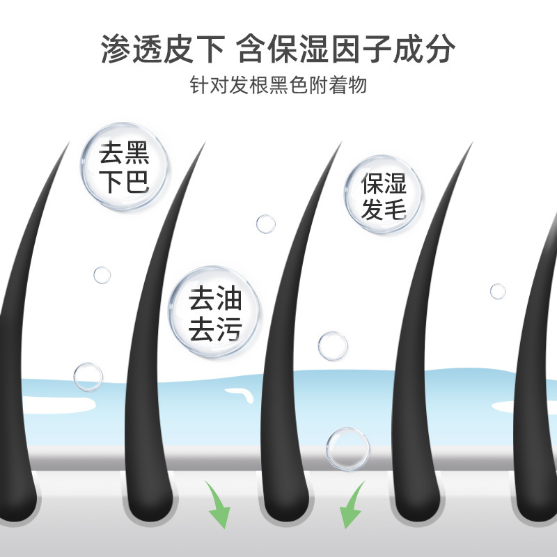 Black Chin Cleansing Bubble for Dogs, Black Chin Cleansing Foam for Dogs, No Need to Wash Dry Cleaning, Black Chin Foam for Cats