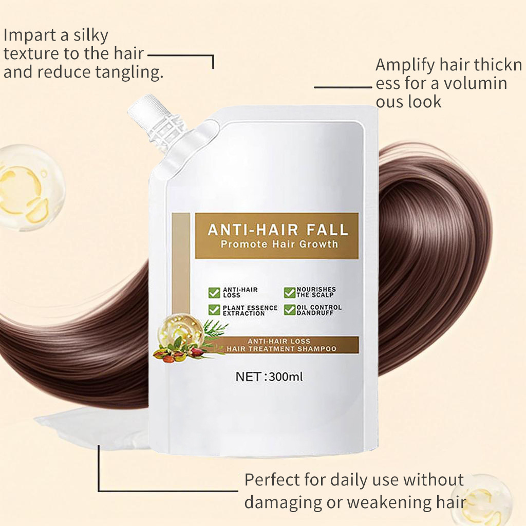 Remimpi Anti-Hair Fall Hair Loss Shampoo Smooth, Moisturizing and Nourishing Hair Loss Shampoo Wholesale