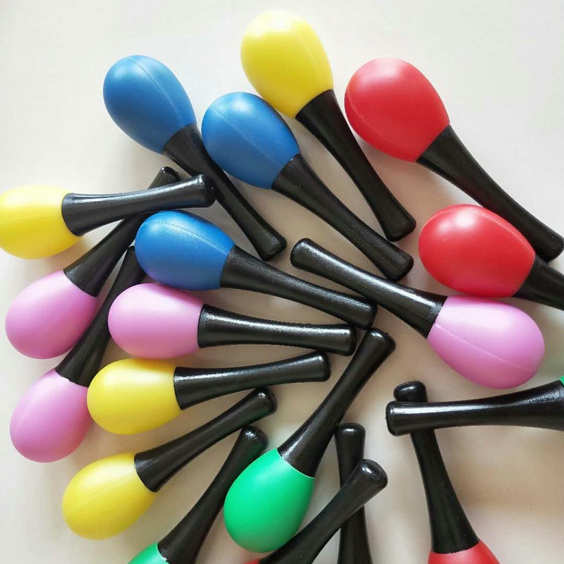 Plastic Egg Sand Hammer Orff Percussion Early Education Music Sand Ball Rattle