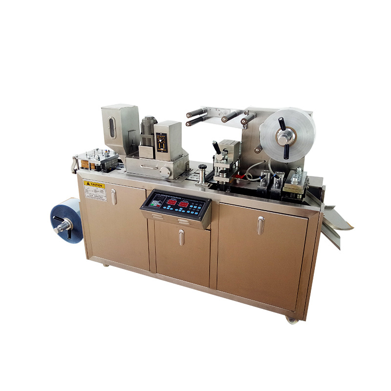 Aluminum Aluminum Plastic Blister Packaging Machine Dpp-80 Small Tablet Capsule Aluminum Plastic Packaging Machine Pressure Plate Machine Single Blister