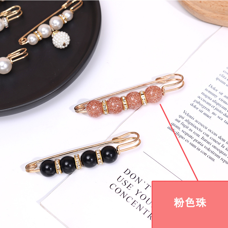 Jeans Waist Buckle Invisible Skirt Waist Tight Clip Waist Needle Waist Tight Card Needle Anti-Light Brooch Female Personality