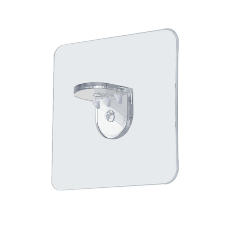 Seamless Paste Laminate Holder Punch-free Wardrobe Partition Layer Drag Triangle Bracket Fixed Nail Laminate Fixing Accessories