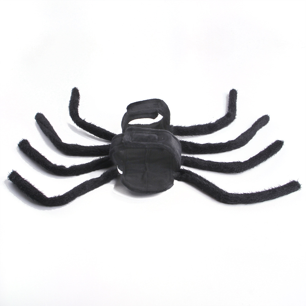 Amazon Pet Halloween Funny Spider Harness Creative Cat Dog Small Dog Transformation Costume