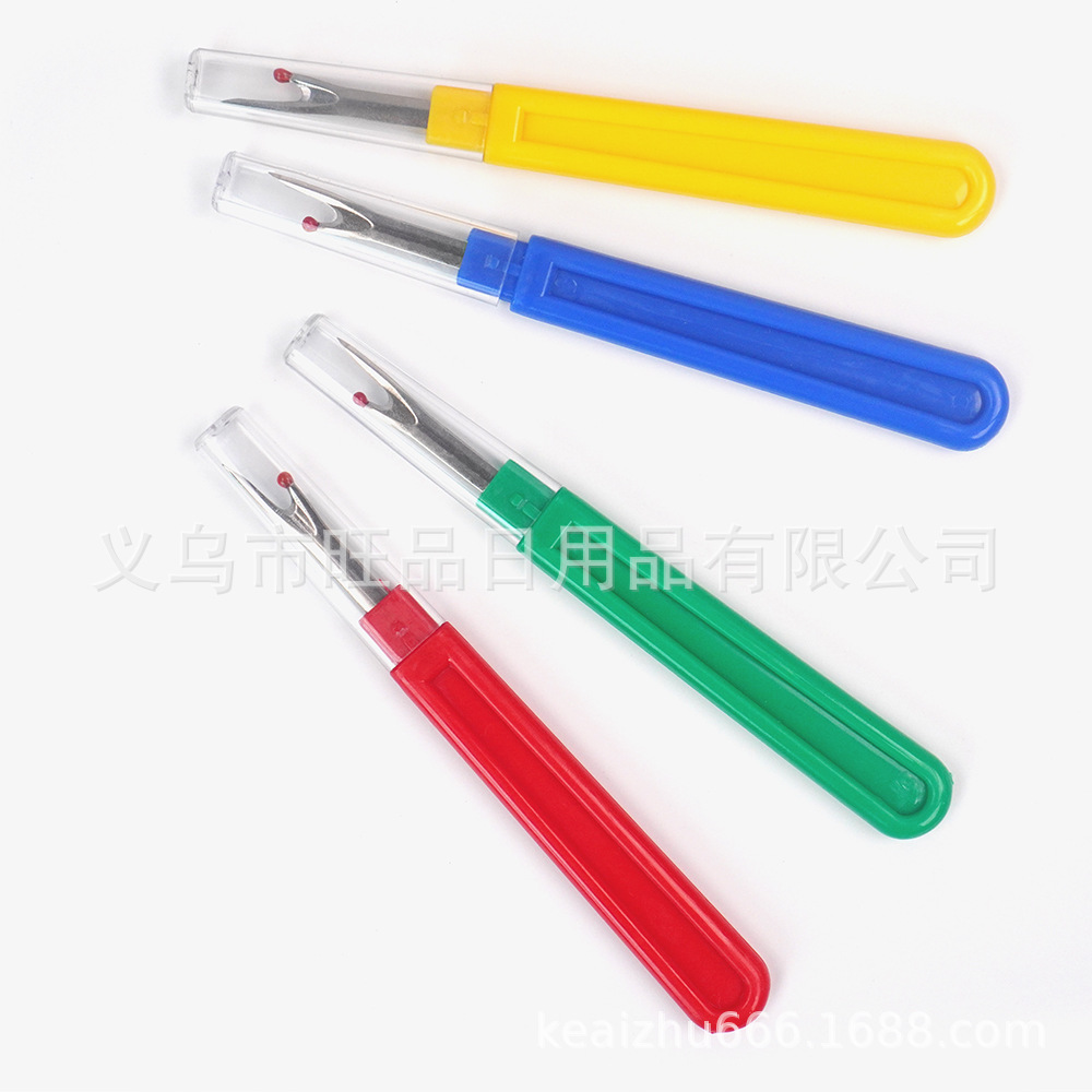 Большой пластиковый удалитель ниток для вышивки, инструмент для выбора ниток