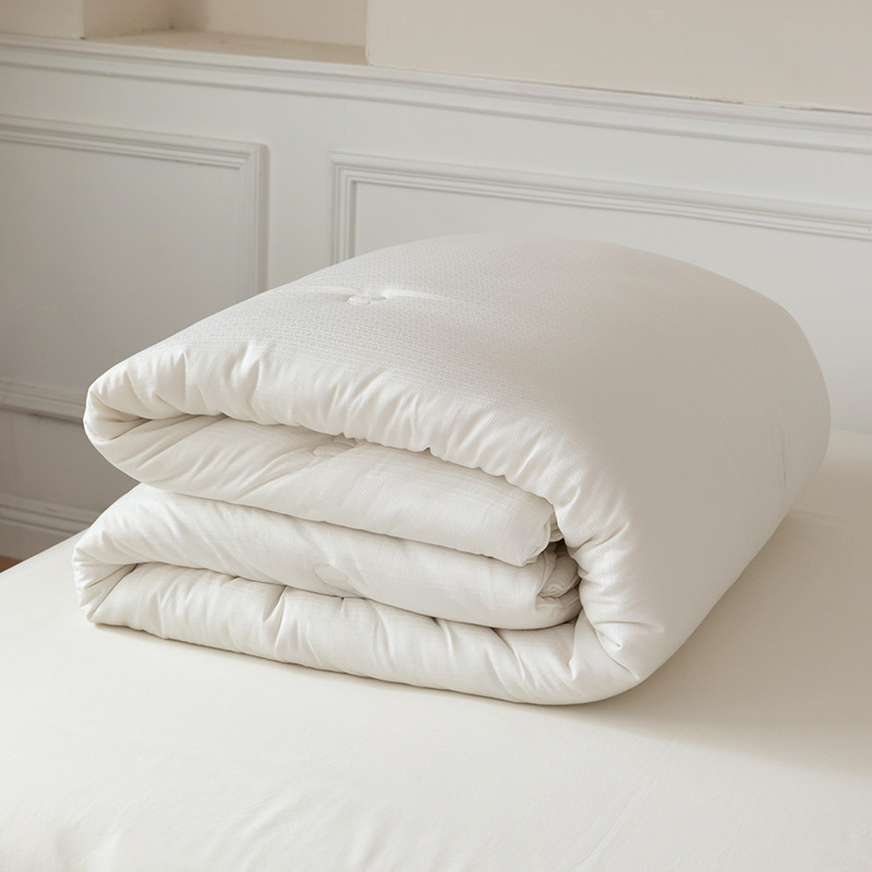 Class A soybean fiber quilt autumn and winter thickened warm jacquard winter quilt Four Seasons Universal single double air conditioning quilt core