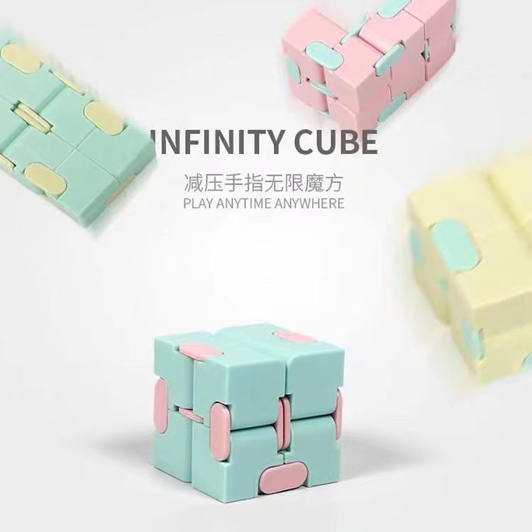Бесконечный Кубик Декомпрессия Артефакт Карманный Кубик Макарон Карманный Складной Кубик Декомпрессия Мини Карманный Кубик