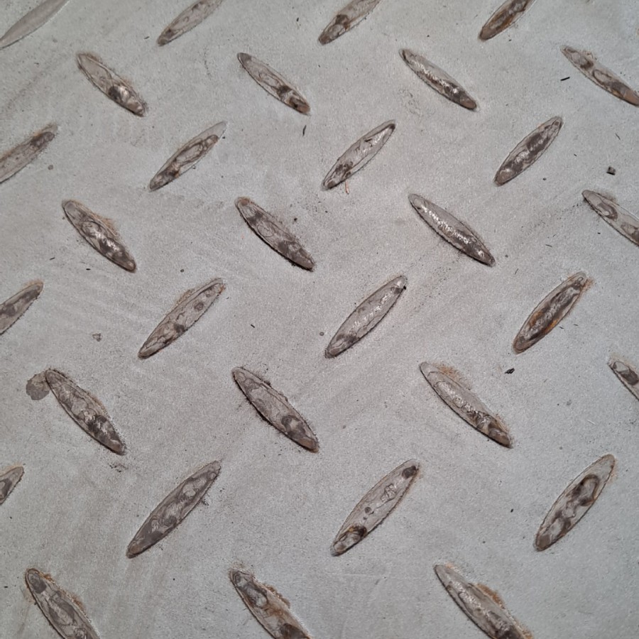 Figured Plate Slip-Resistant Pattern Steel Plate Climbing Steel Q235B Lentil-Shaped Gb Chengdu Spot