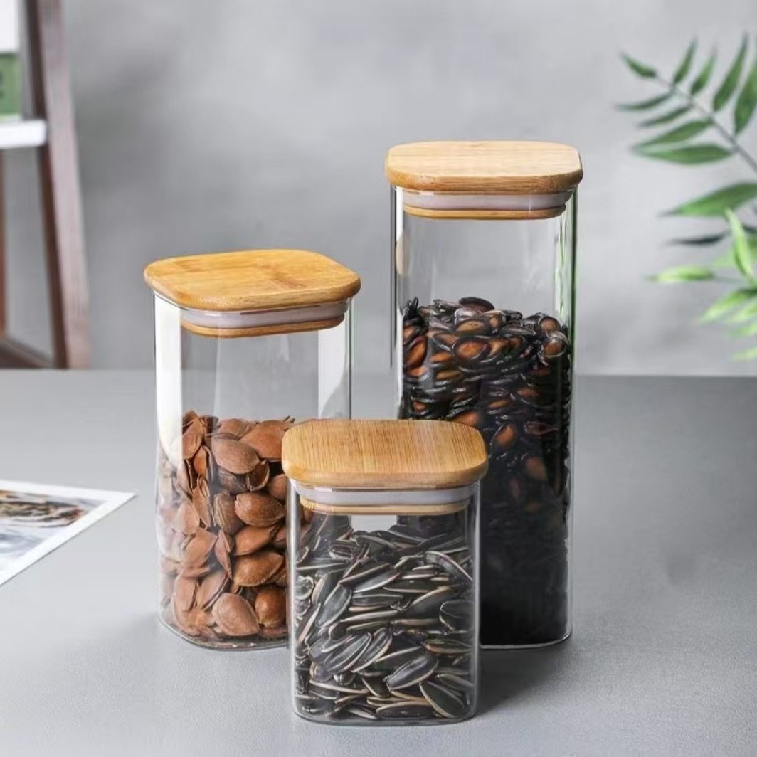 Glass Tea Can, Sealed Can, Tea Storage Can, Tea Packaging Box, Small Tea Can, Portable Black Tea and Scented Tea Can